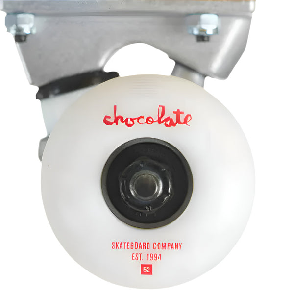 Chocolate Red Square Small 7.5"