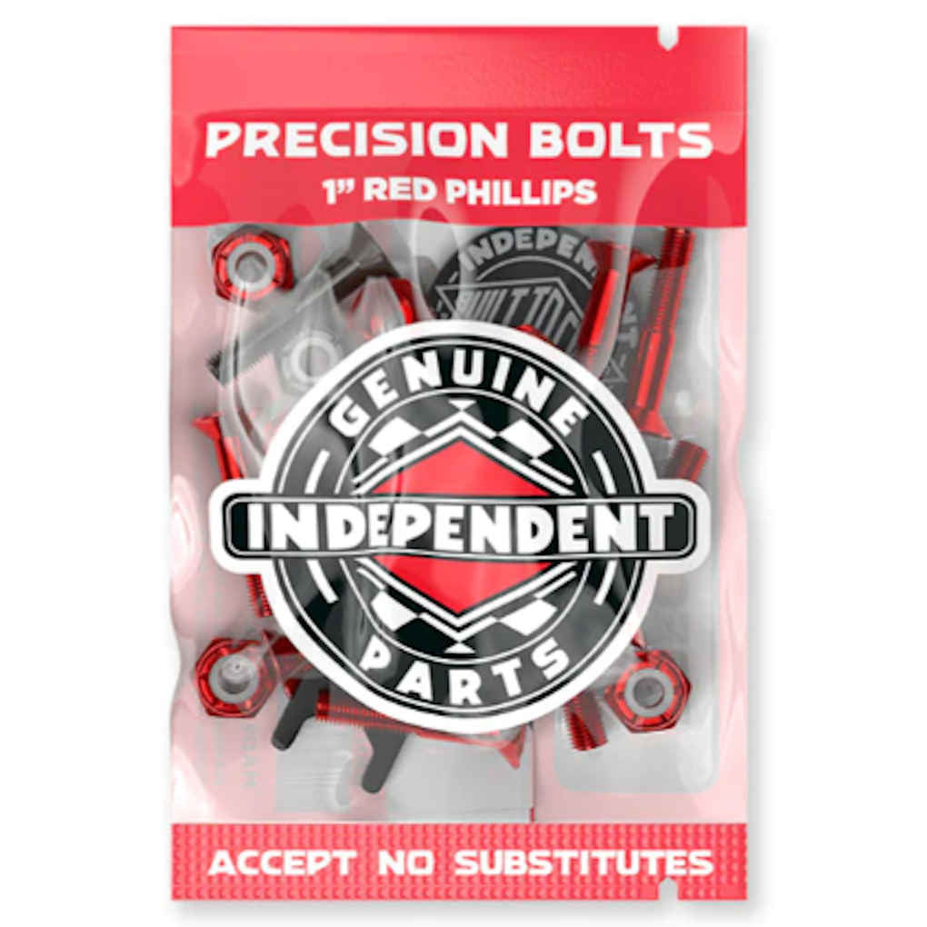 Independent Hardware With Tool Phillips 1" Black Red