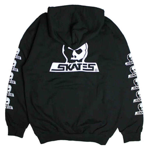 Skull Skates Zip Hoodie Logo Black