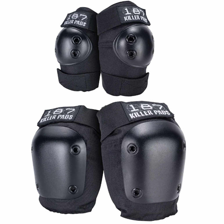 187 Knee & Elbow Combo Black