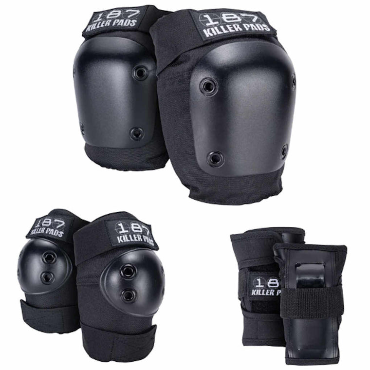 187 Full Pad Set Black