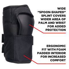 187 Pro Wrist Guards Black