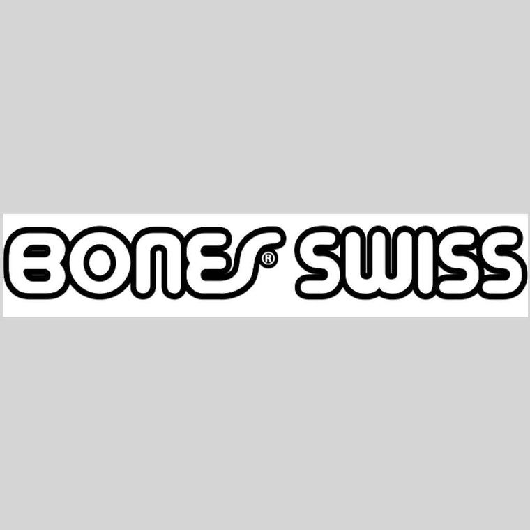 Bones Sticker Swiss Type Outline