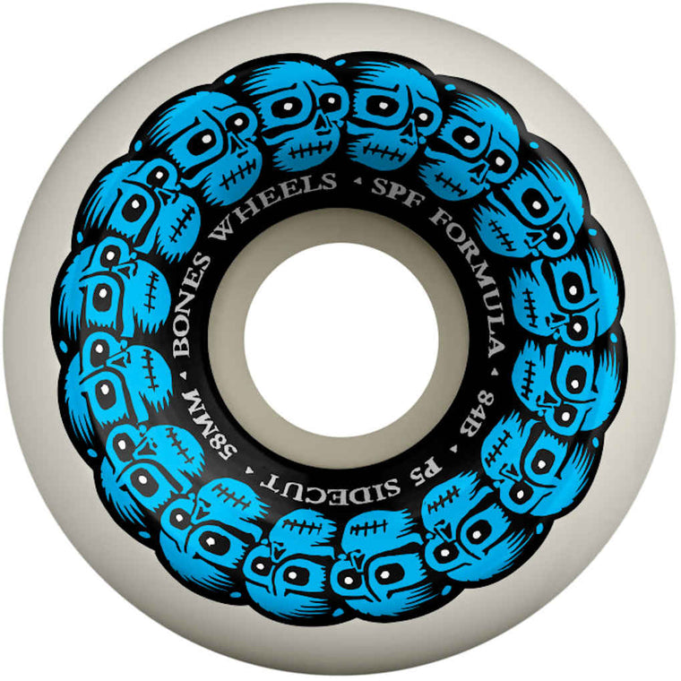 Bones Wheels SPF Circle Skulls P5 104A 58mm