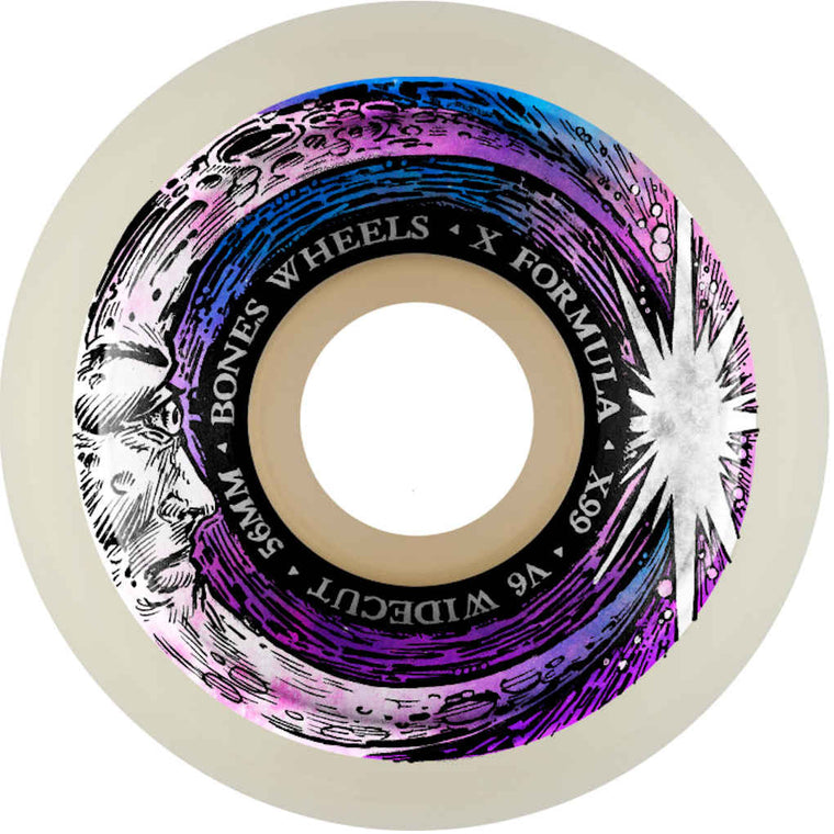 Bones Wheels X-Formula V6 Moon Beam 99A 56mm