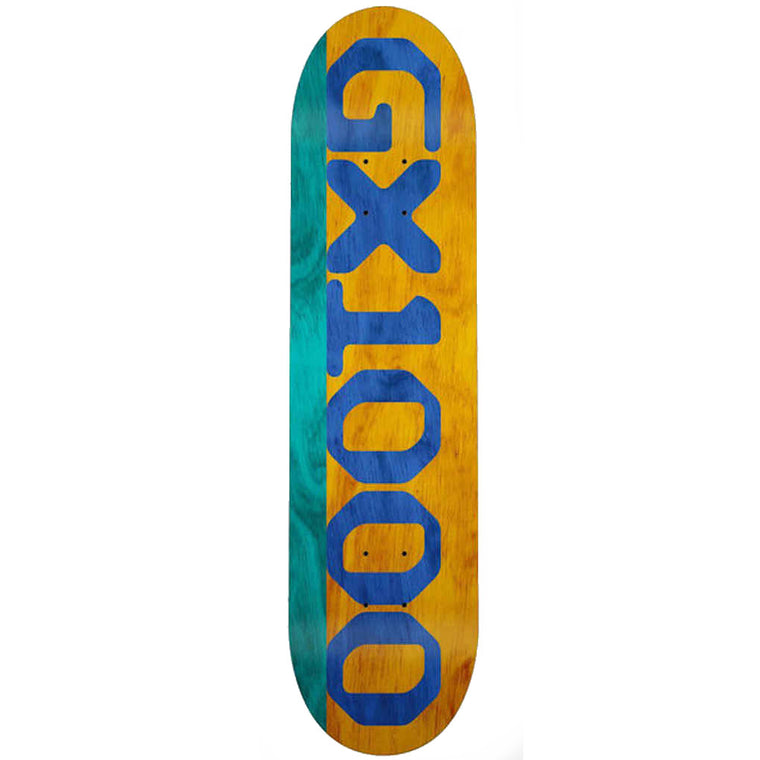 GX1000 Split Veneer Teal Yellow 8.25