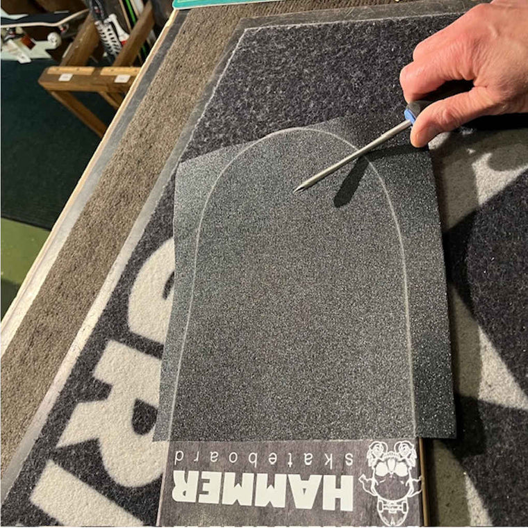 Applying New Grip Tape - In Store