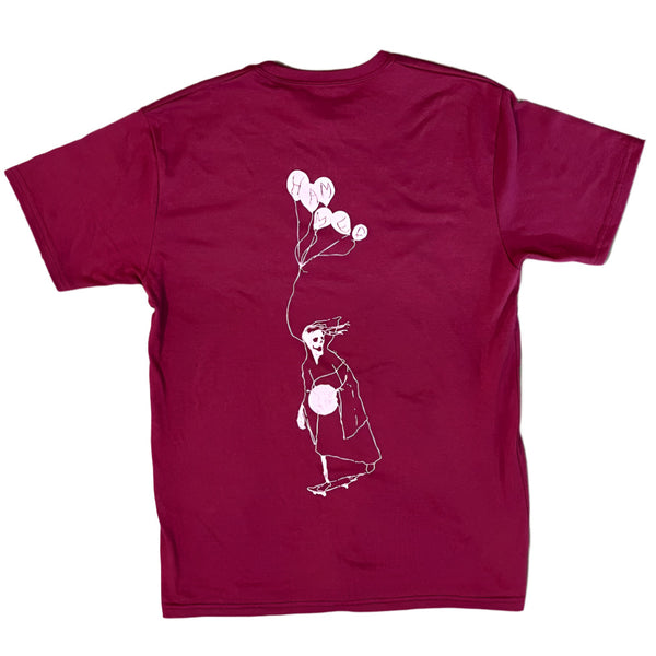 Hammer Balloon Reaper Tee Maroon
