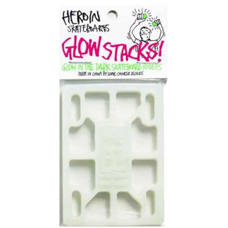 Heroin Riser Pads 1/8 Inch Glow Stacks