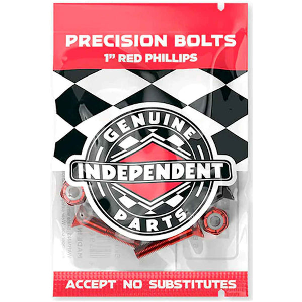 Independent Hardware Phillips 7/8" Black Red