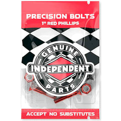 Independent Hardware Phillips 7/8" Black Red