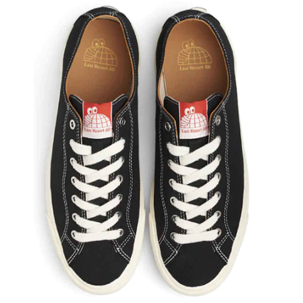 Last Resort AB Canvas Lo Black White Size 8 ONLY