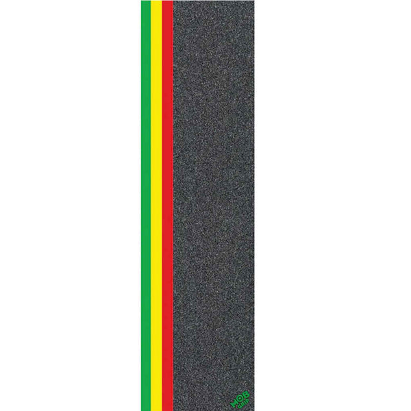 Mob Grip Tape Sheet Stripe Strip Green Yellow Red