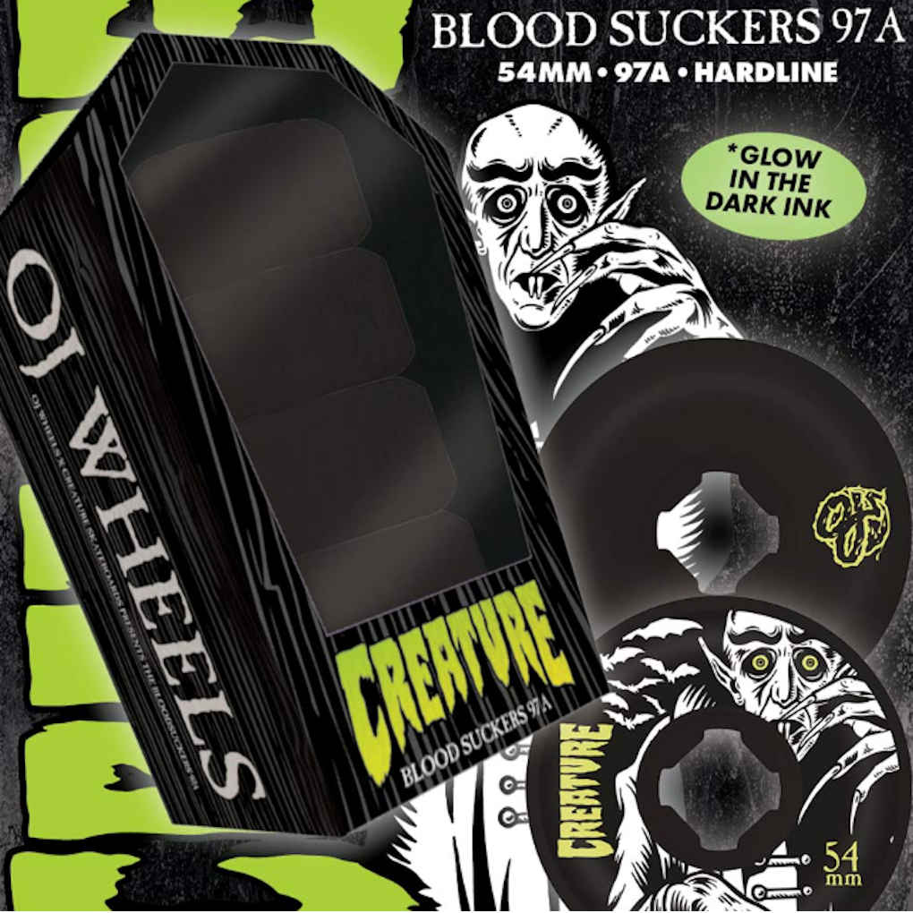 OJ Creature Bloodsuckers 97A 54mm Black