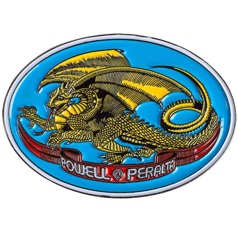 Powell Peralta Enamel Pin Oval Dragon