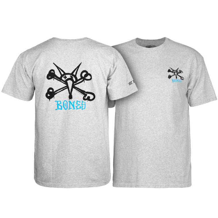 Powell Peralta Rat Bones Tee Heather XL ONLY