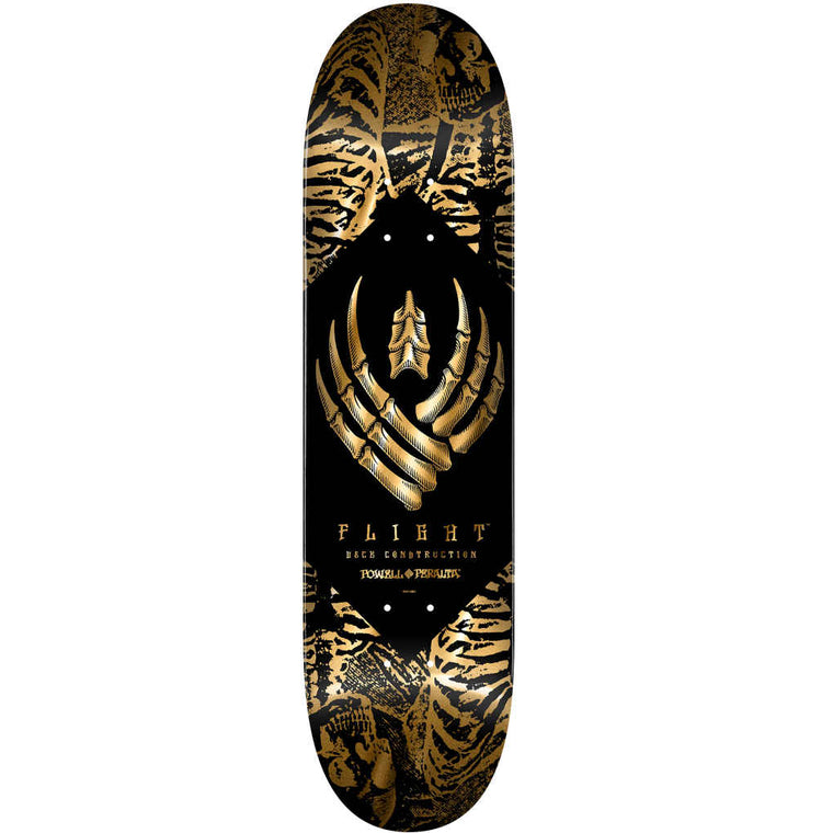 Powell Peralta Flight Skeleton Gold 8.63