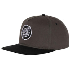 Santa Cruz Snapback Tiered Opus Charcoal Black
