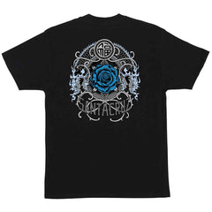 Santa Cruz Dressen Rose Crew One Tee Black