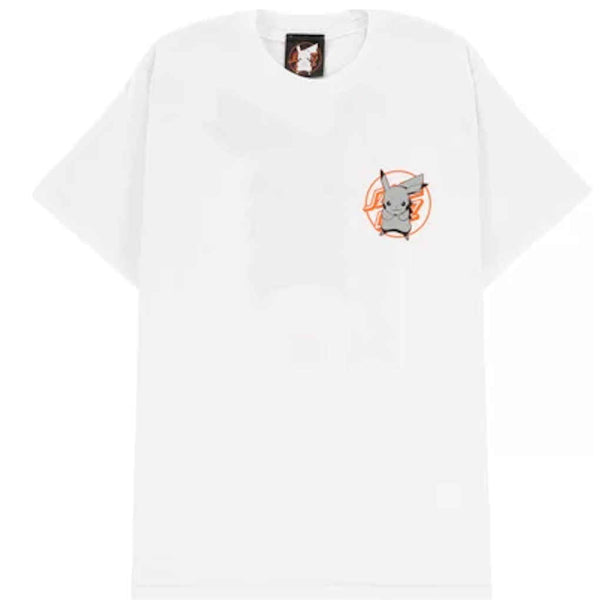 Santa Cruz Pokemon SC Pikachu Tee White