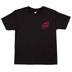 Youth Santa Cruz Pokemon Fire Type Tee Black