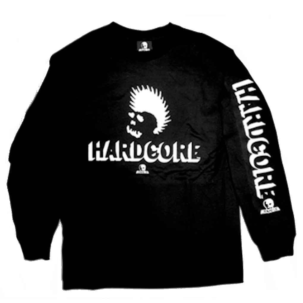 Skull Skates Hardcore Logo Long Sleeve Black Small ONLY