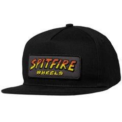 Spitfire Snapback Hell Hounds Script Patch Black