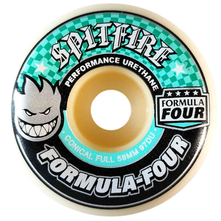 Spitfire Wheels F4 Full Conical 97A 58mm