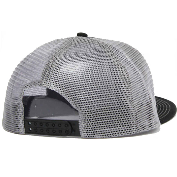 Thrasher Embroidered Skate Goat Mesh Black Grey