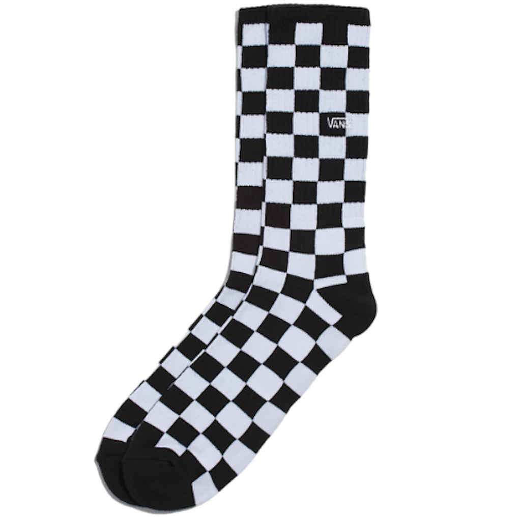 Vans Socks Checkerboard Crew II Black