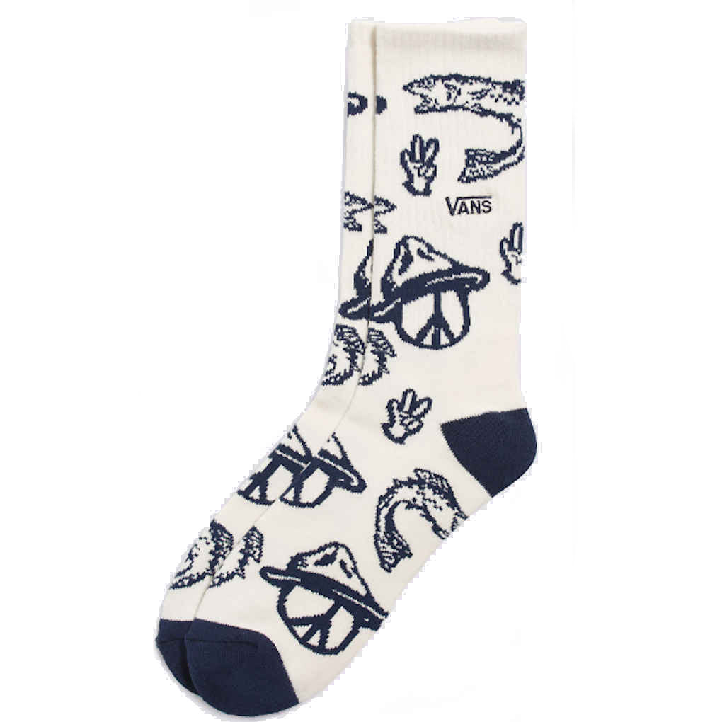 Vans Socks Crew Outer Limits Natural