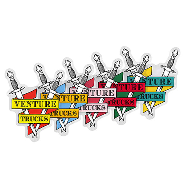 Venture Crest Sticker Assorted