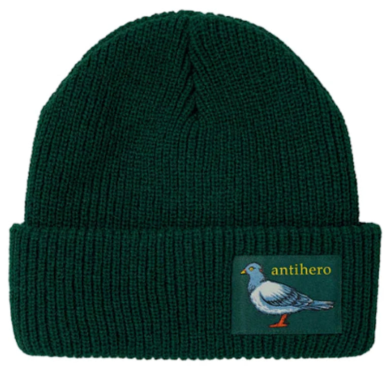 Anti Hero Lil Pigeon Label Beanie Green