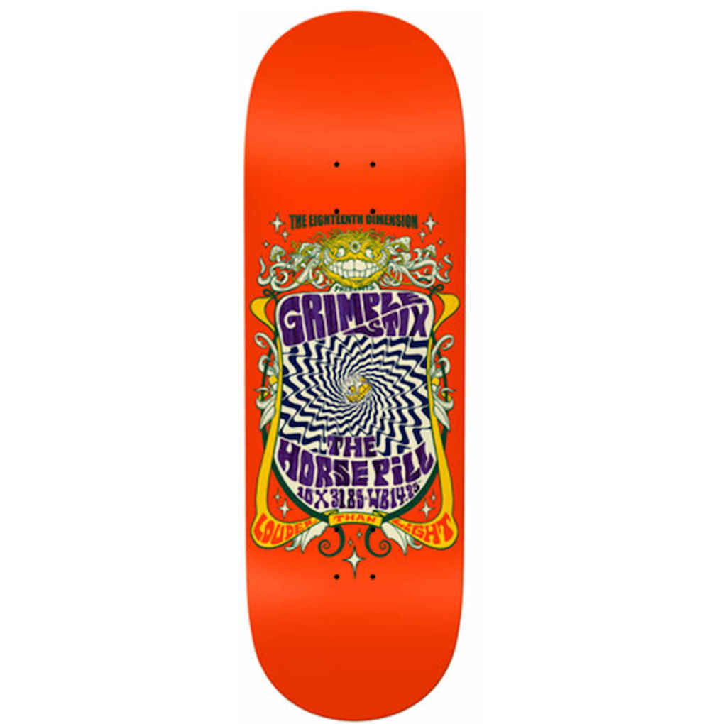 Anti Hero Grimple Stix Team Litho Horse Pill 10"
