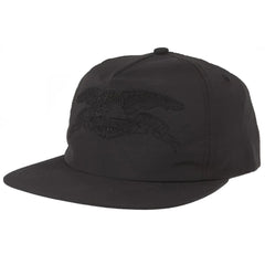 Anti Hero Basic Eagle Embroidered Snapback Black