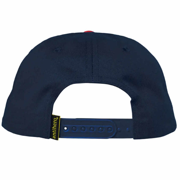 Anti Hero Basic Eagle Snapback Navy Red