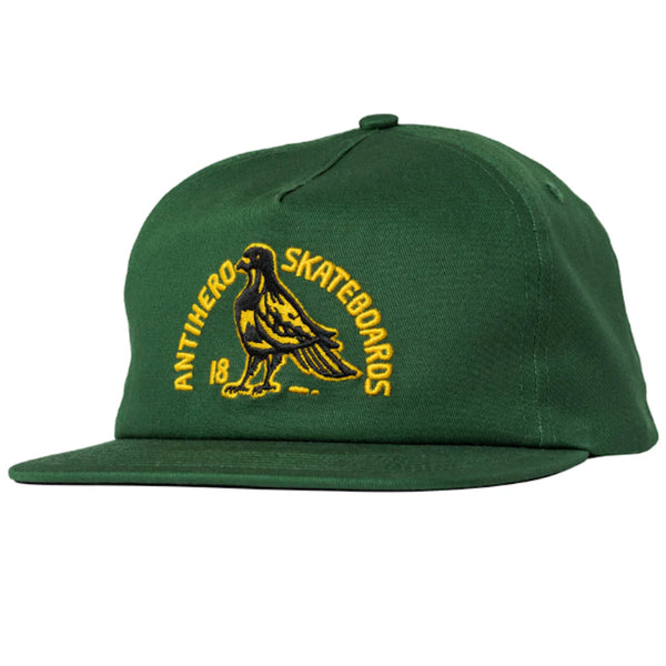 Anti Hero Clubhouse Snapback Green Gold