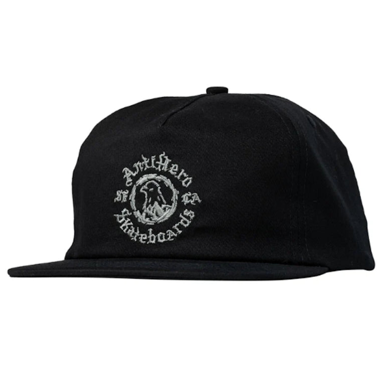 Anti Hero Pigeon Motion Snapback Black Charcoal