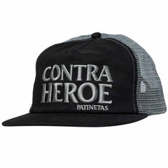 Anti Hero Contra Heroe Snapback Trucker Black Charcoal