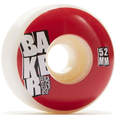 Baker Logo White Large 8"