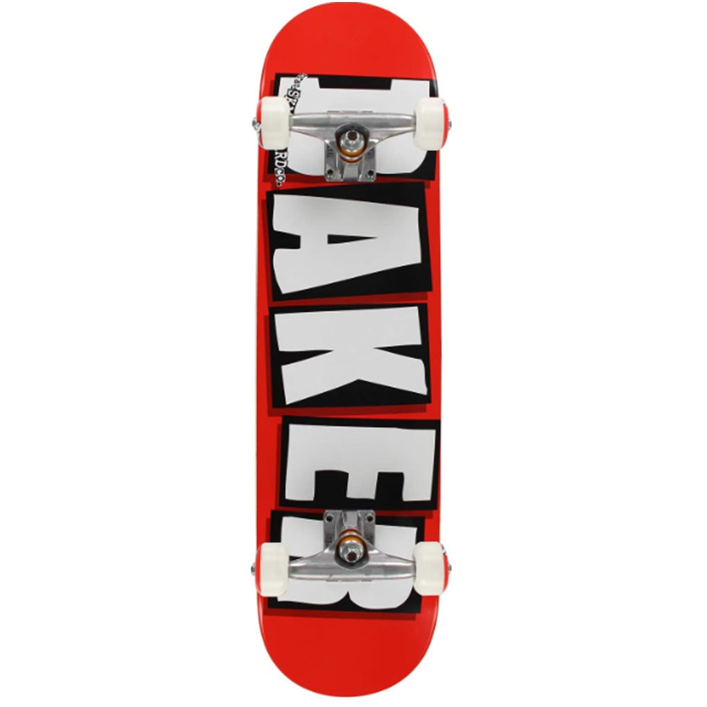 Baker Logo White Large 8"