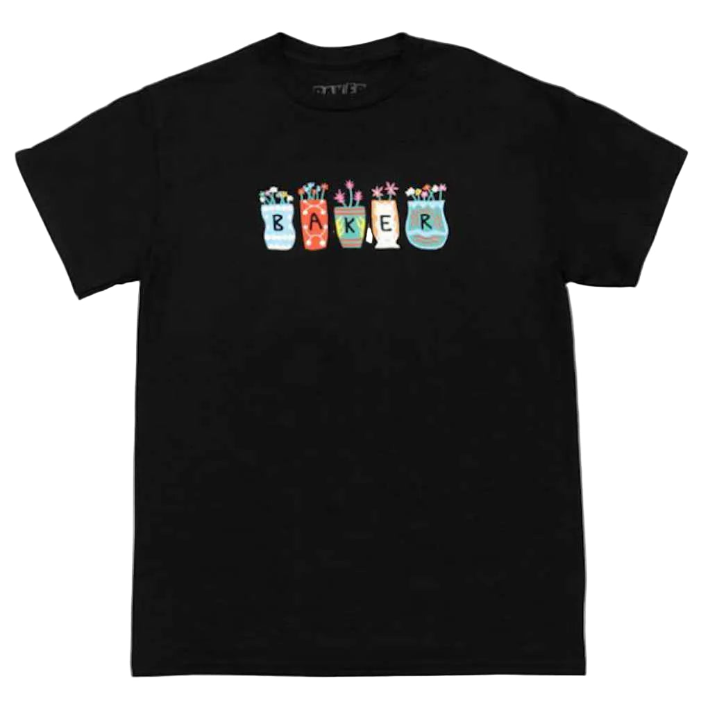 Baker Pots & Flowers Tee Black