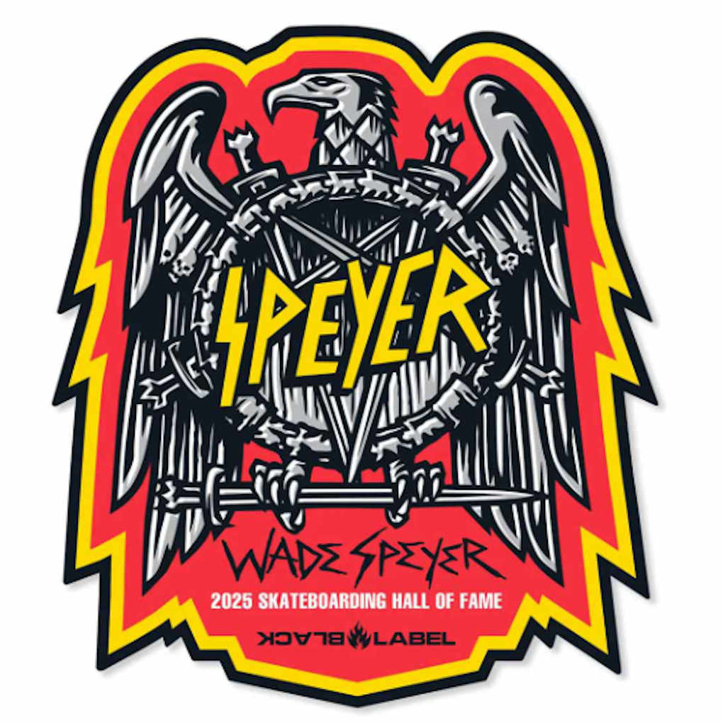 Black Label Sticker Speyer Eagle