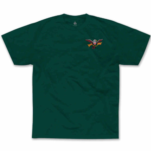 Black Label Hensley Wingtips Tee Green