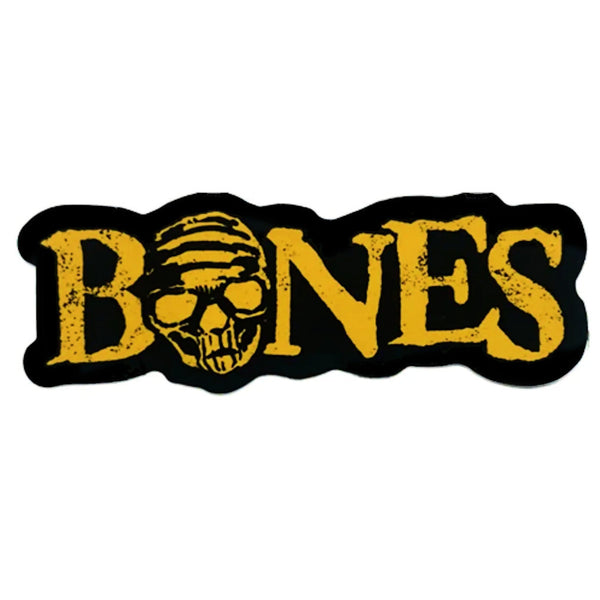 Bones Sticker Black & Gold
