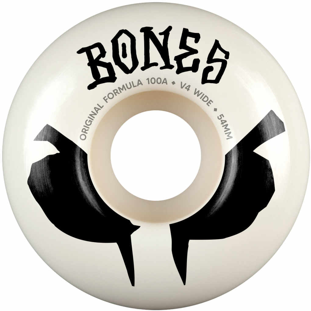 Bones Wheels 100's OG Wides Eyes V4 100A 54mm