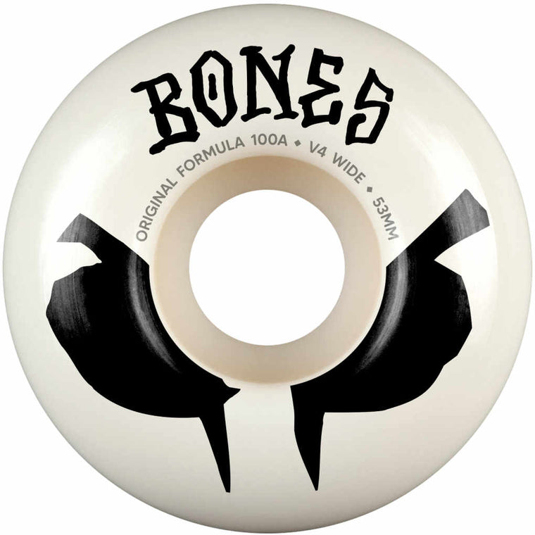 Bones Wheels 100's OG Wides V4 100A 53mm Eyes