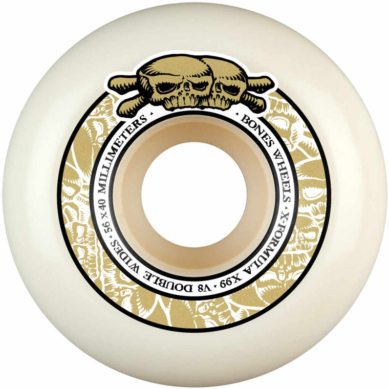 Bones Wheels X-Formula V8 Double Wide 99A 56mm