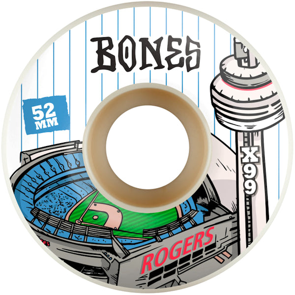 Bones Wheels X-Formula V1 Rogers Centre Standards 99A 52mm