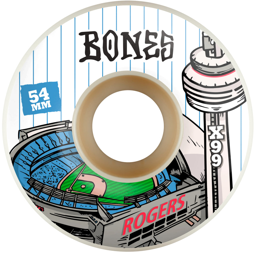 Bones Wheels X-Formula V1 Rogers Centre Standards 99A 54mm